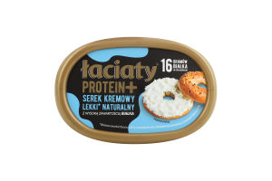 Крем-сир вершковий з протеїном 20% 135г Laciaty