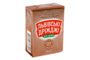 Дріжджі хлібопекарські пресовані для здобних виробів Преміум Львівські дріжджі м/у 100г