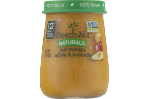 Beech-Nut Naturals Just Mango, Apple & Avocado Stage 2