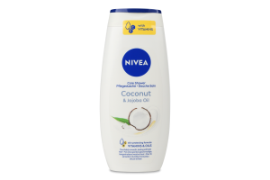 Гель-догляд для душу Кокос та олія жожоба Nivea 250мл