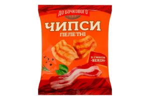 Чипсы пшенично-картофельные пеллетные Бекон До Бочкового м/у 50г