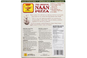 Deep The Original Naan Pizza Spinach & Paneer Cheese
