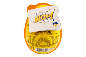 Яйцо пластиковое для девочки и мальчика с конфетами и сюрпризом Smiley face Wooow п/у 35г в ассорт