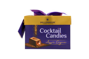 Цукерки шоколадні Cocktail Candies Millennium к/у 170г