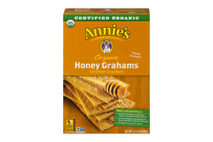 Annie's Homegrown Organic Grahams Crackers Honey