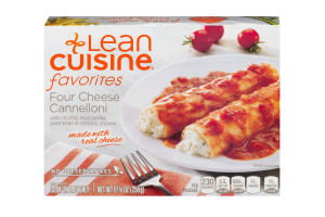 Lean Cuisine Favorites Four Cheese Cannelloni