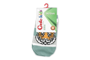 Шкарпетки дит. ACTIVE (ультракороткі) 17С-87СП, р.20, 332 сіро-бірюзовий