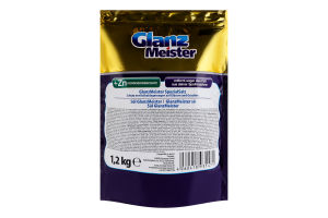 Сіль для посудомийних машин Glanz Meister 1.2кг