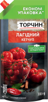 Кетчуп пастеризованный Нежный Торчин д/п 380г