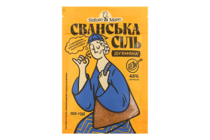 Сіль морська харчова з добавками прянощів Сванська сіль духмяна Salute di Mare д/п 100г