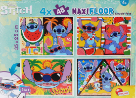 Пазли Lisciani Lilo&Stitch 4*48 шт 860928
