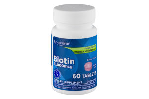 CareOne Biotin 10,000mcg Tablets - 60 CT