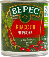 Фасоль красная стерилизованная Нежная Верес ж/б 200г