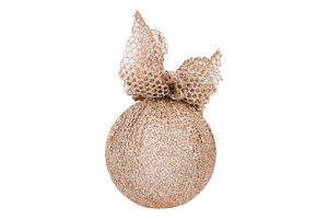 Прикраса ялинкова Куля Сіточка 80мм 31649