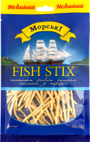 Соломка рыбная сушеная соленая с перцем Fish stix Морські м/у 30г