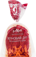 Хліб половинка в нарізці без доданого цукру Зерновий дар Цар хліб м/у 325г