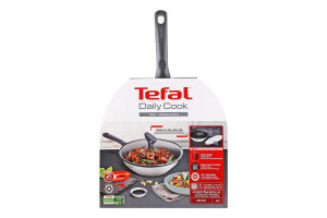 Сковорода-вок з кришкою d28см Daily Cook Tefal 1шт