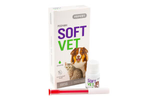Фітокомплекс д/дорослих котів та собак Softvet Антистресова дія та корекція поведінки 20мл ProVET
