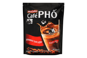 Напиток кофейный растворимый 3в1 Cafe PHO МасCoffee м/у 24г