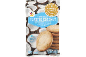 Ahold Ready to Bake Cookie Dough Toasted Coconut
