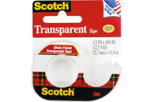 Scotch Transparent Tape 1/2"