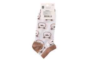Шкарпетки жіночі Ведмедики занижені р.23-25 Premier Socks