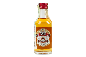 Виски 50мл 40% шотландский купажированный 12 лет Chivas Regal бут