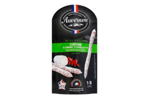 Колбаски Chevre&Piment d'espelette Mini sticks Auvernou с/в д/п 0.1кг