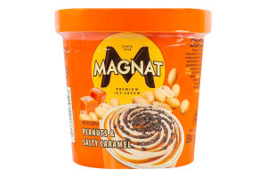 Морозиво Арахіс-солона карамель Magnat ст 350г