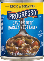 Progresso Rich & Hearty Savory Beef Barley Vegetable Soup