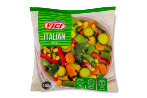 Овочі швидкозаморожені Italian mix Vici м/у 400г