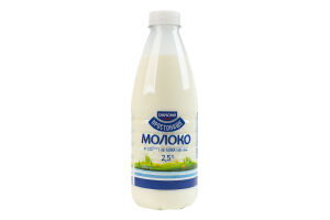 Молоко 2.5% пастеризоване Простонаше п/пл 870г