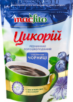 Цикорій розчинний порошкоподібний з екстрактом чорниці Macfito д/п 90г