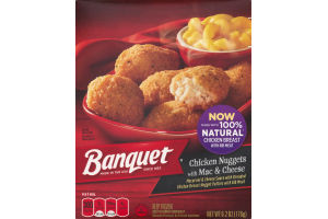 Banquet Chicken Nuggets With Mac & Cheese
