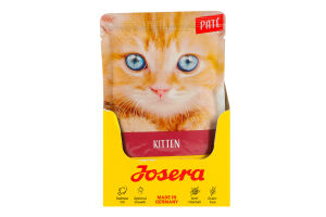 Корм вологий повнораціонний для кошенят до 12міс Паштет Josera д/п 85г