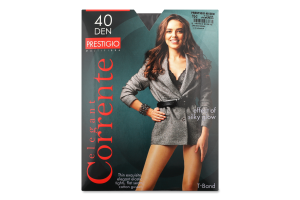 Колготи жіночі Prestigio неро 40ден р.3 Corrente