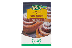 Приправа суха Цукор з корицею Еко м/у 20г