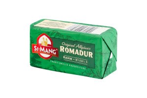 Сир 40% м'який вершковий з червоною скоринкою Ромадур St. Mang м/у 100г