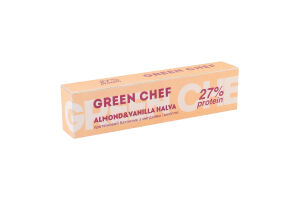 Батончик протеиновый с миндалем и ванилью с подсластителями Almond&Vanilla halva Green Chef к/у 45г