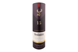 Виски 0.7л 40% 15 YO Glenfiddich бут