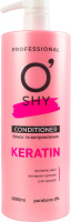 Кондиціонер Блиск та випрямлення Keratin O'shy 1л
