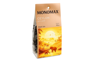 Чай чорний цейлонський крупнолистовий Цейлон Monomax в/с к/у 90г