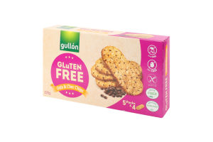 Печиво без глютену Oats&Choc chips Gullon к/у 5х44г