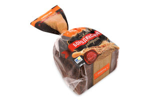 Хлеб половинка в нарезке Бородинский заварной Київхліб м/у 400г