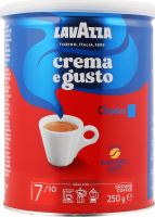 Кава мелена Lavazza Crema e Gusto з/б 250г