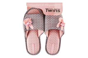 Капці відкриті домашні жіночі Twins №8850 36-37