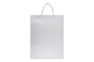 Пакет подарунковий срібло 30х40х12см №CSPB009 Greenwich Products Co. Limited 1шт