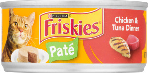 Purina Friskies Pate Chicken & Tuna Dinner