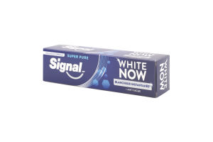 Паста зубна Миттєве відбілювання проти плям на зубах д/чоловіків 75мл Сигнал
