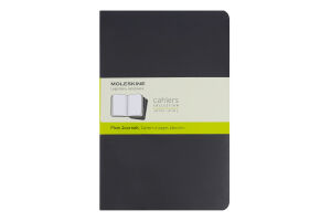Записник Moleskine Cahier середній чорний